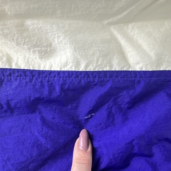 Nike‎ Vintage 90s Jacket Womens Medium Windbreaker Colorblock Full Zip - Picture 8 of 16